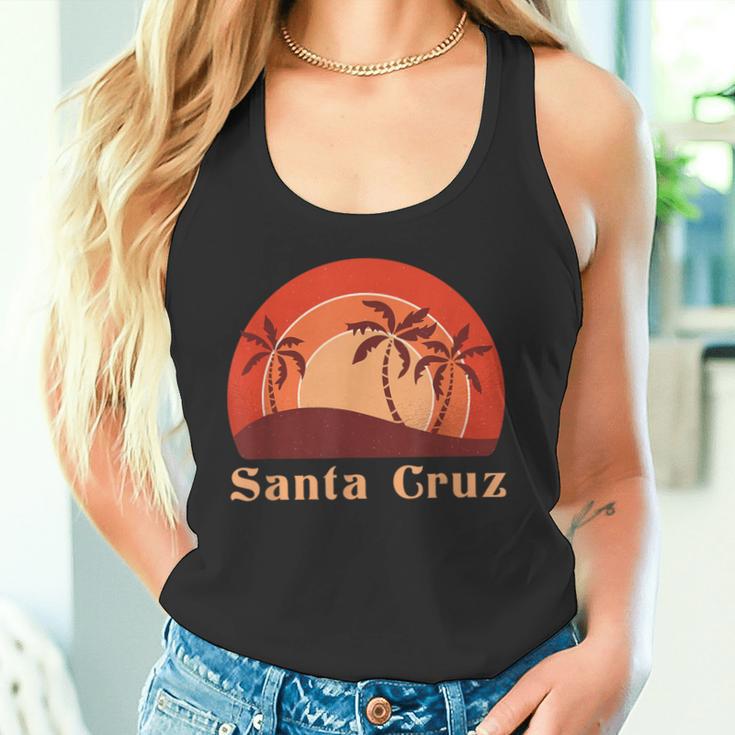 Santa Cruz Ca California 70S 80S Retrointage Tank Top