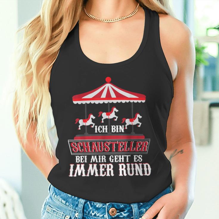 Schausteller Kirmesolksfest Bei Mir Geht Es Immer Rund Tank Top