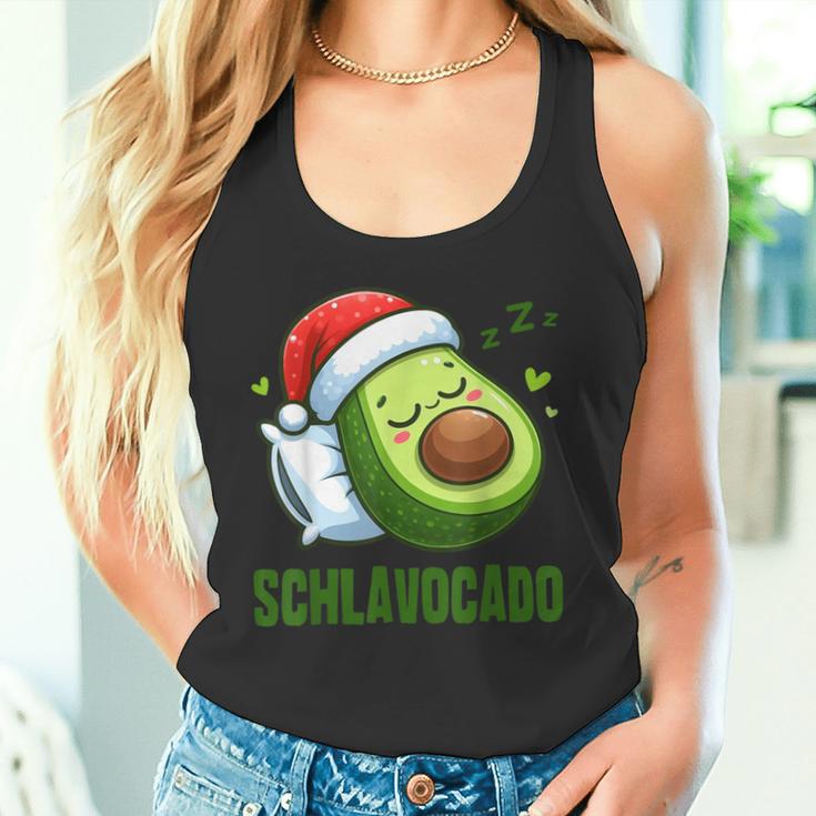 Schlavocado Official Pyjamas Sleep Avocado Christmas Tank Top