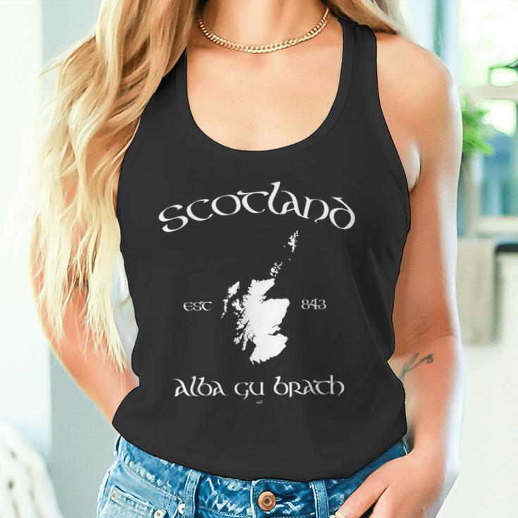 Scotland Map Tank Top