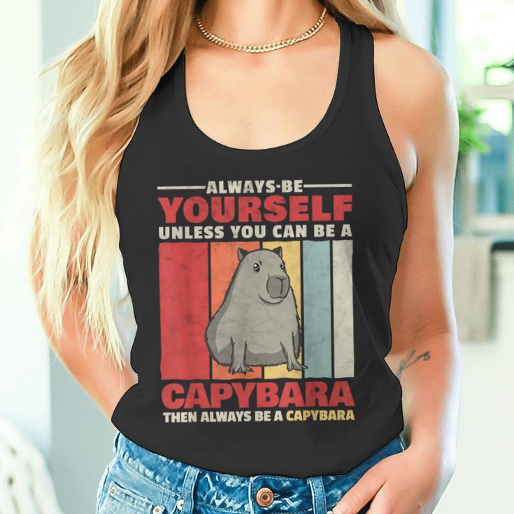 Sei Ein Capybara Wasserschwein South America Capybara Tank Top