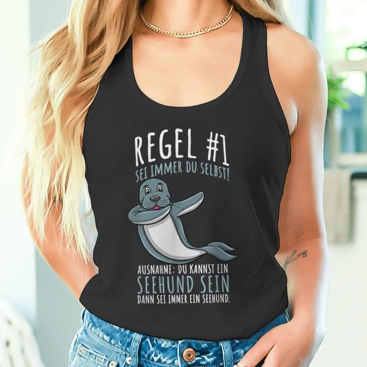 Sei Immer Du Selbst Süßer Seehund Tank Top