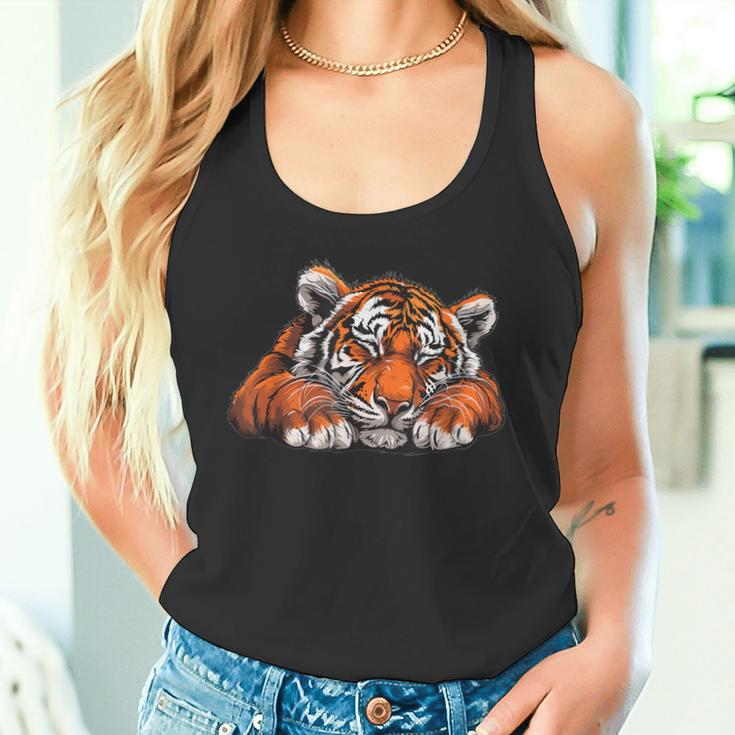 Sleeping Tiger I Tiger Children's Tank Top