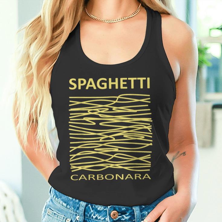 Spaghetti Carbonara For Pasta Lovers And Chefs Tank Top