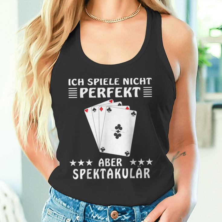 Spektacular Card Player Tank Top