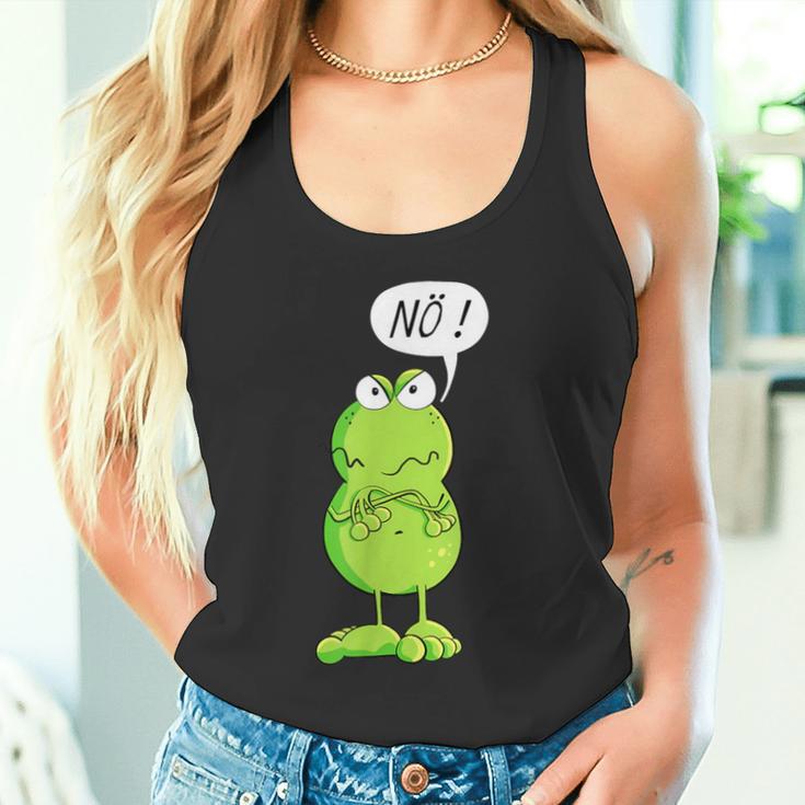 Statement Frog Nö Fun Tank Top