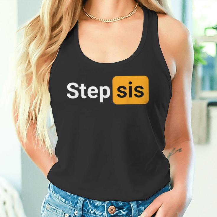 Step Sis Joke Adult Tank Top