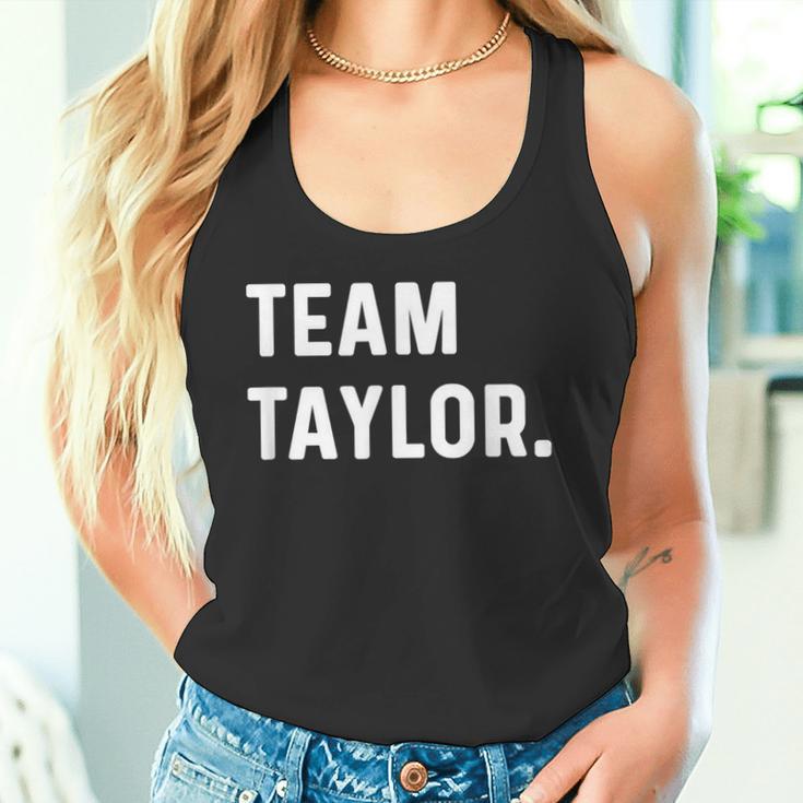 Team Taylor Tank Top