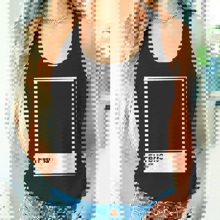 Techno Nera Techno Canotta