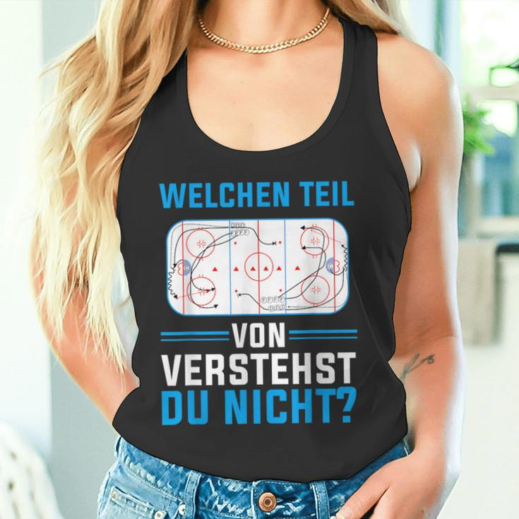 Which Teilonerstandst Du Nicht Eishockeyspieler Hockey Tank Top