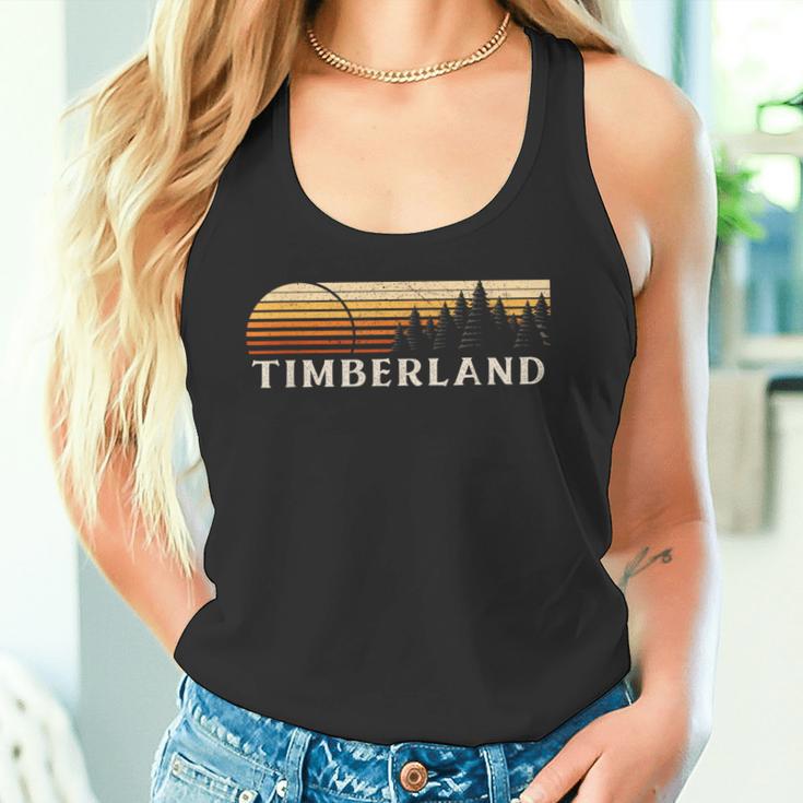 Timberland Nc Evergreenintage Sunset Eighties Retro Tank Top