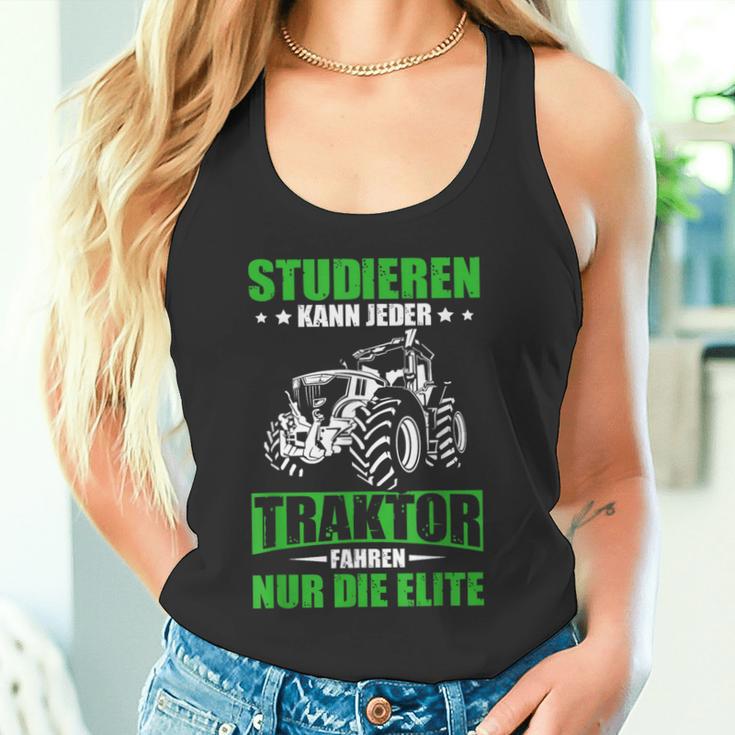 Tractor Fahrenkann Nur Die Elite Landwirt Tank Top