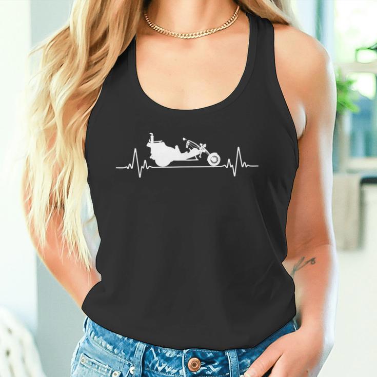 Trike Drivers Heartbeat Trikes Trike Biker Triker Tank Top