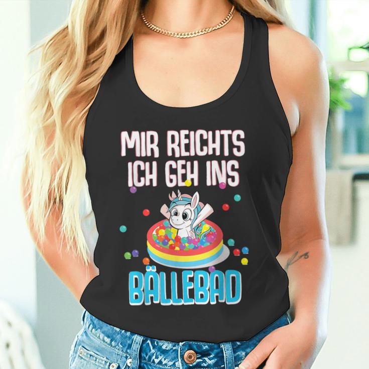 Unicorn Costume Mir Reichts Ich Geh Ins Ball Pit Unicorn S Tank Top