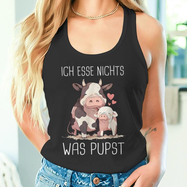 Vegetarier Ich Essen Nichts Was Pupsteganegetarian Tank Top