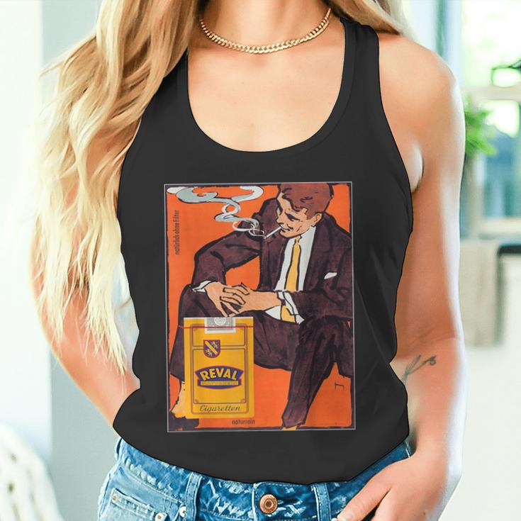 Vintage Poster Reval Cigarettes Retro S Tank Top