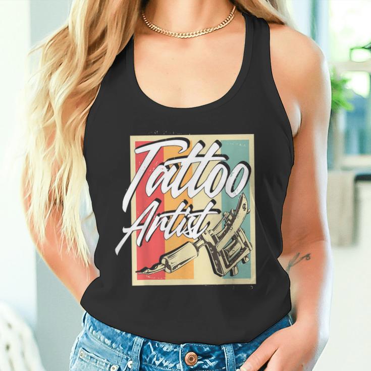 Vintage Retro Tattoo Artist Tattoo Artist Tattoo Tank Top