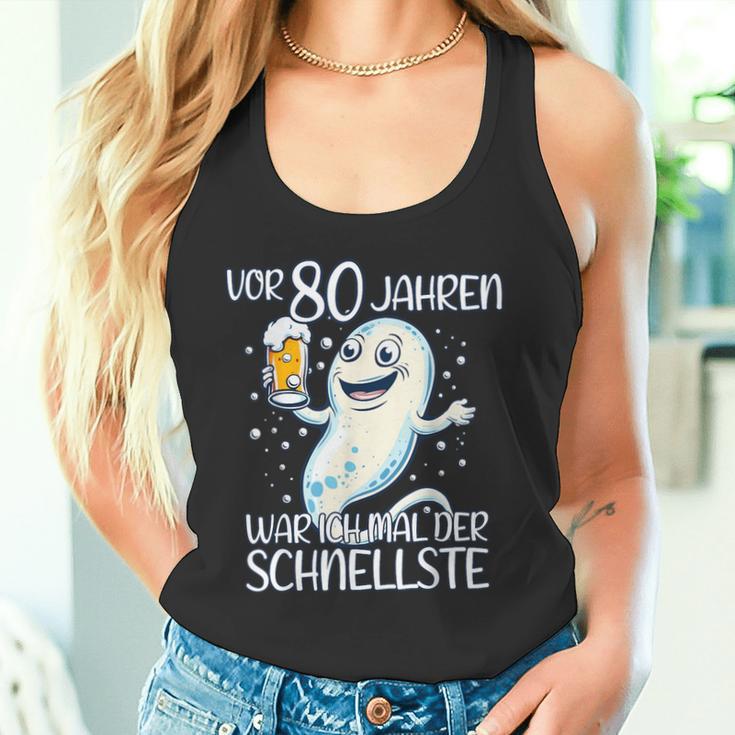 Vor 80 Jahren War Ich Mal Der Schnellste Geburtstag Tank Top