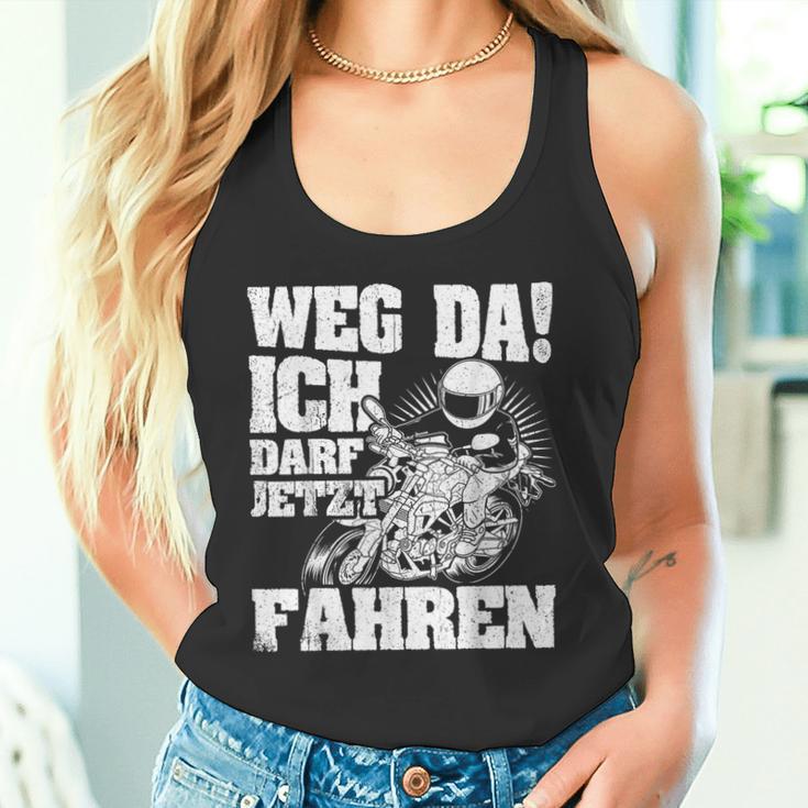 Weg Da Ich Darf Jetzt Fahrerschein Weg Da Ich Tank Top