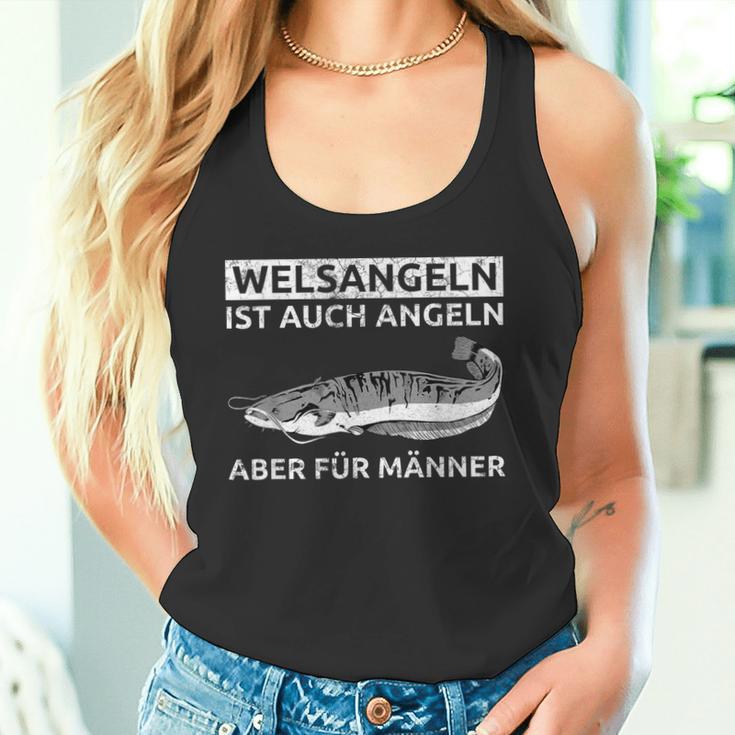 Welsangeln Ist Auch Fishing Aber Für Männer Tank Top