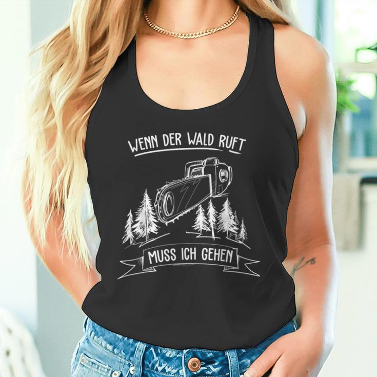 Wooden Wenn Der Forest Rufung Muss Ich Gehen Wenn Der Forest R S Tank Top