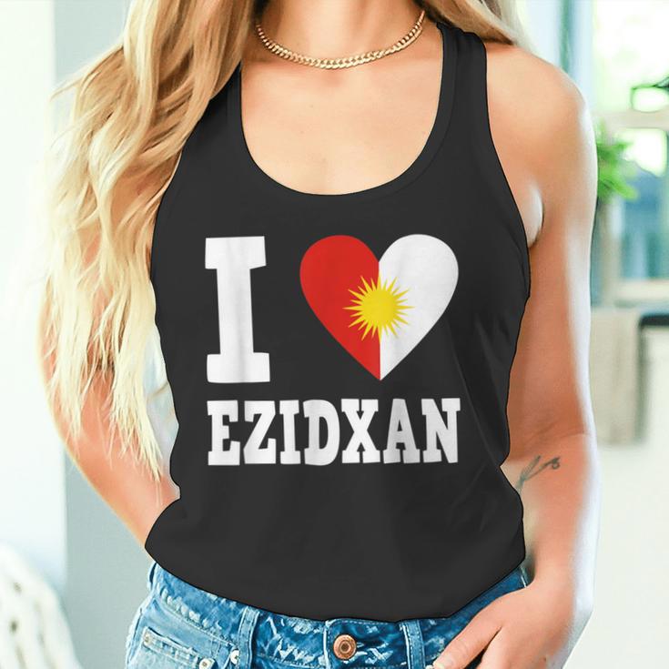 Yazidi Yazidi Flag Ezidxan Ezidi Tank Top