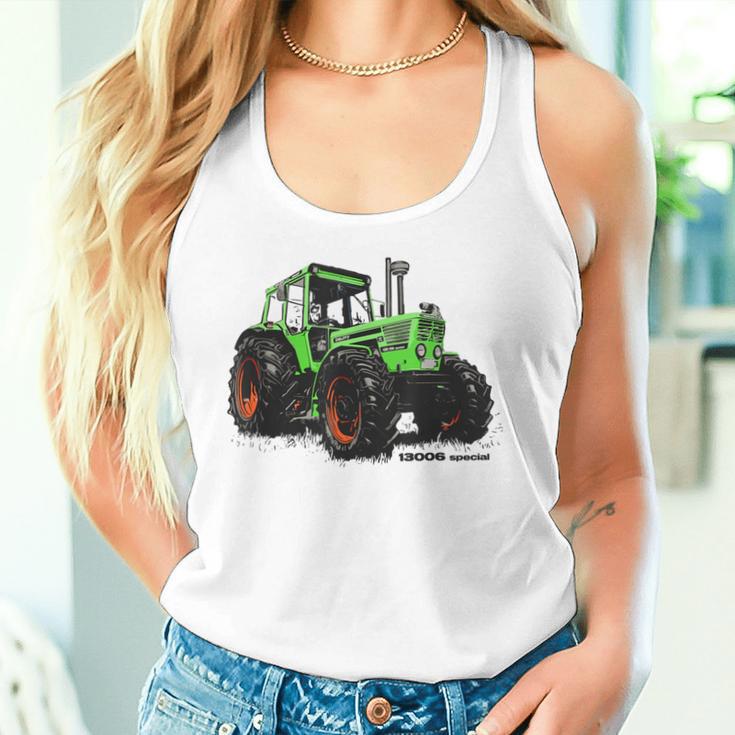 Alter Deutz Tractor Gray Tank Top