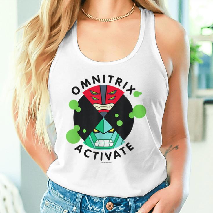 Ben 10 Omnitrix Activate Blue Tank Top