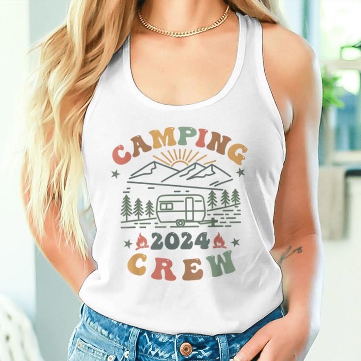 Camping Crew 2024 Familienpassender Sommertrip Camp Retro Tank Top