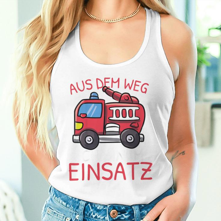 Children's Aus Dem Weg Bin Im Einatz Fire Engine Boys' Tank Top