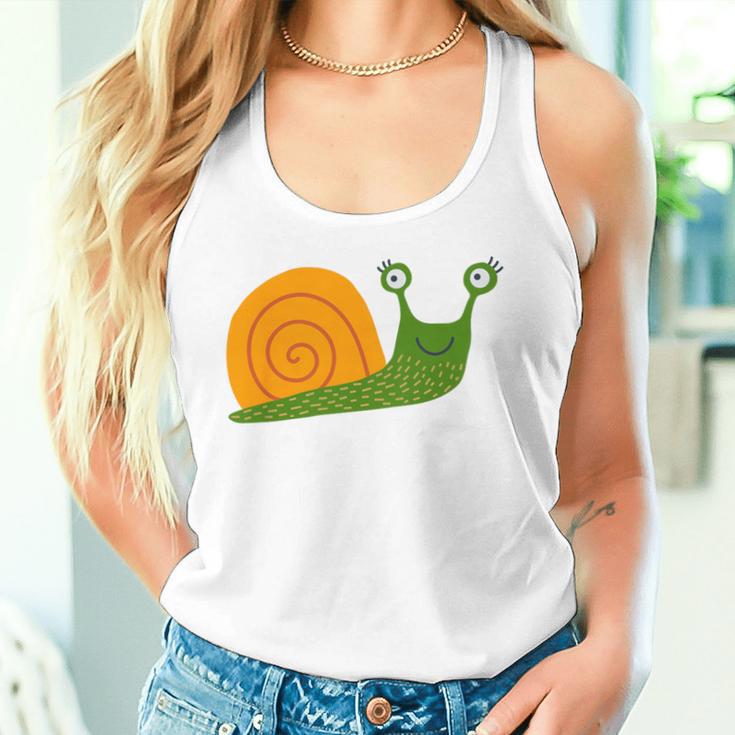 Children's Cute Snail Tank Top