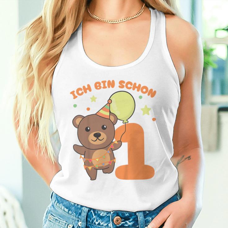 Children's Ich Bin Schon 1 Bär Tank Top