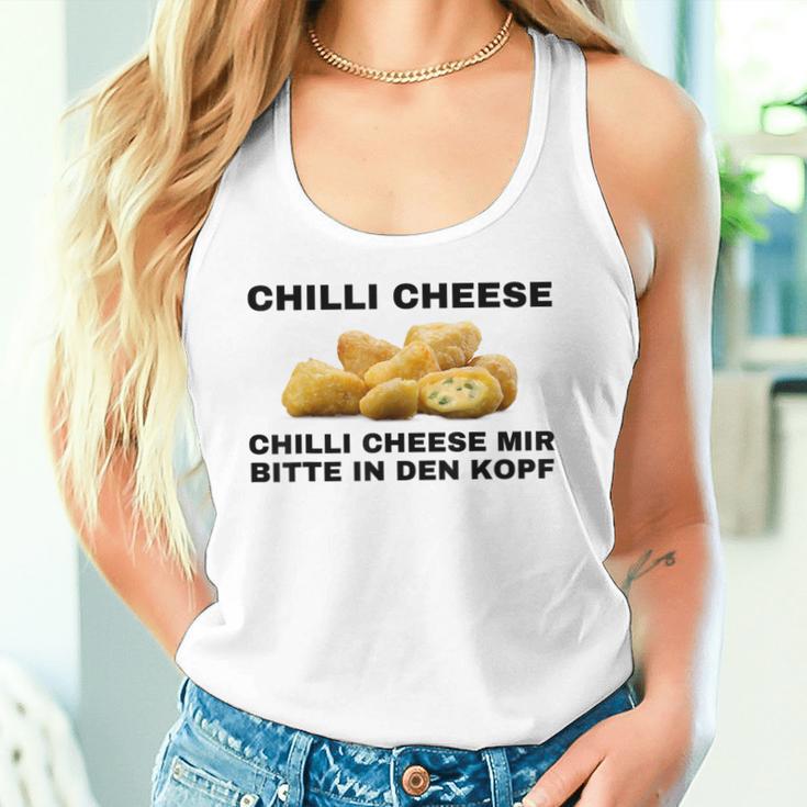 Chilli Cheese Mir Bitte In Den Kopf Tank Top