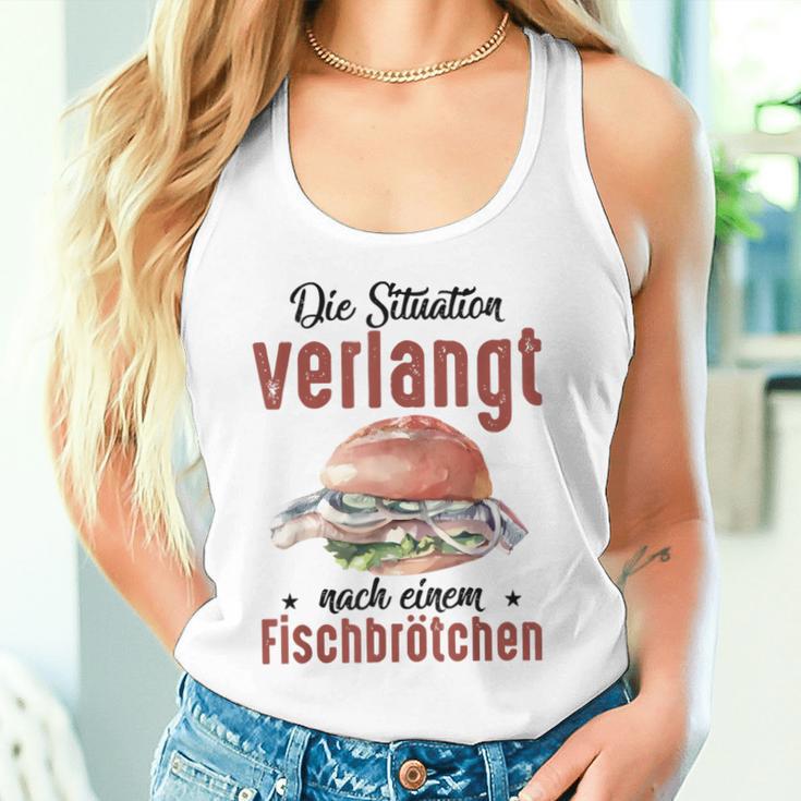 Die Situationerlangt Nach Einem Fischbrötchen Tank Top