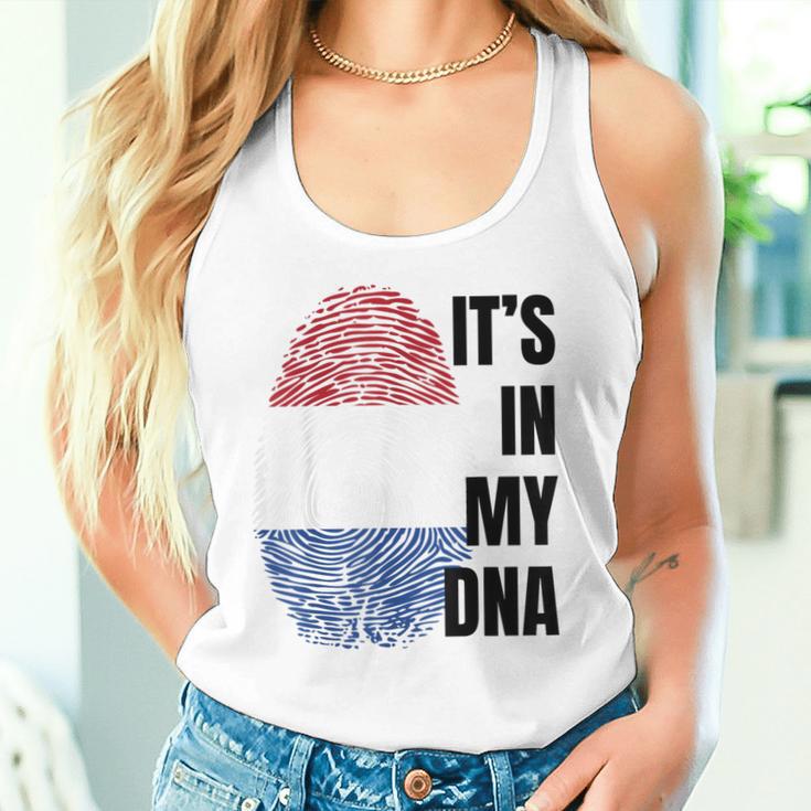 Dutch Flag Dna Fingerprint Holland Orange Orange Tank Top