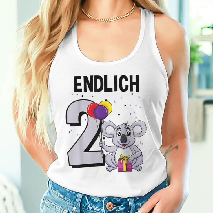 Geschenk 2 Jahre Alt Koalabär Koala Geburtstag Tank Top