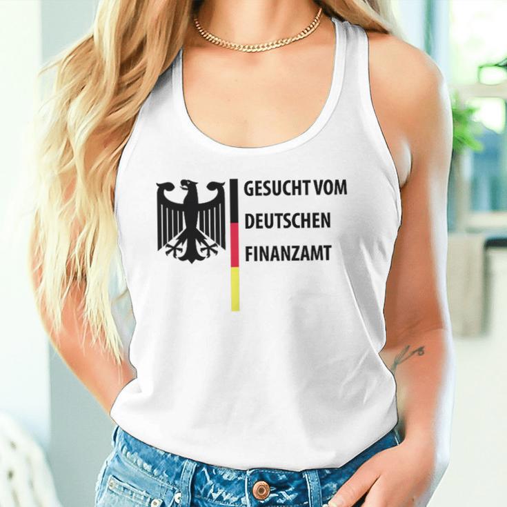 Gesuchtom Deutschen Finanzamt Fun Tank Top