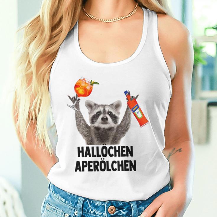 Hallochen Aperölchen X Raccoon Meme Racoon X Pedro Spritz Tank Top