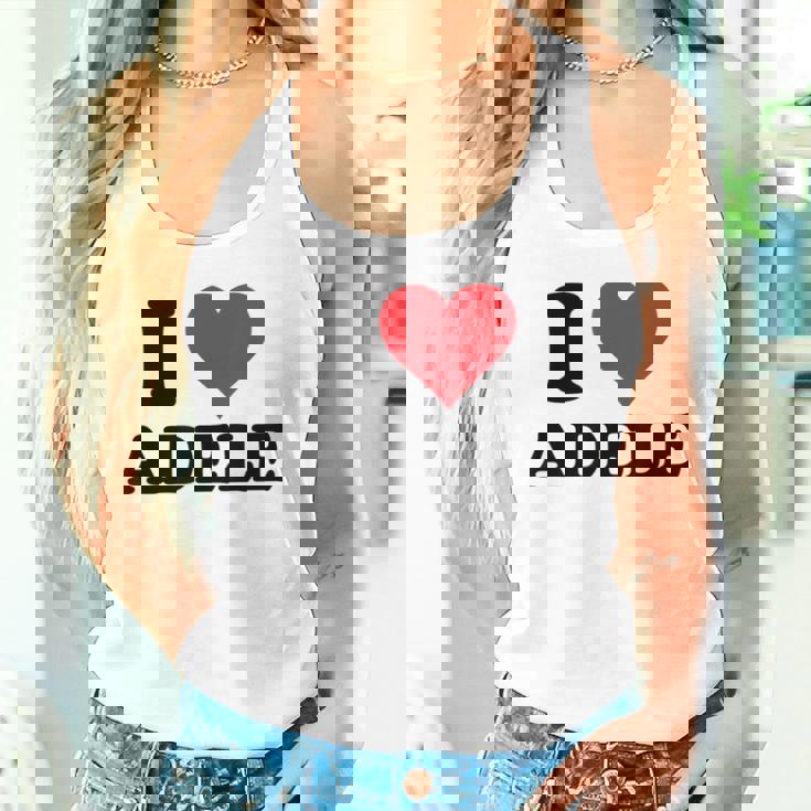 I Heart Adele First Name I Love Personalized Stuff Canotta