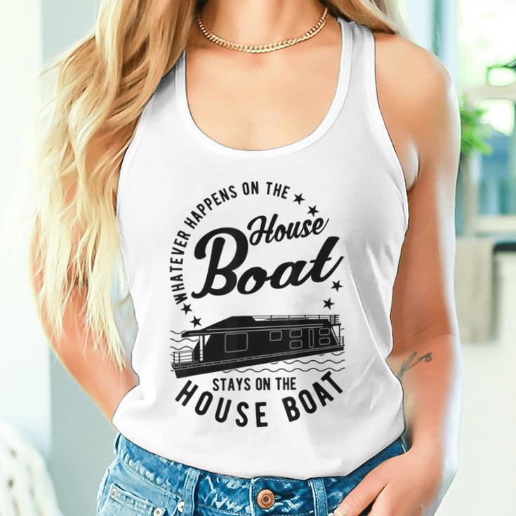 Houseboat Was Auch Immer Auf Dem Hausboat Was Auch Immer Gray S Tank Top