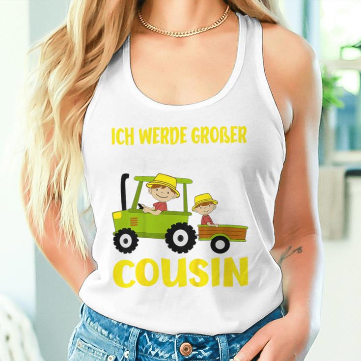 Ich Werde Großer Cousin Bauer Bald Großer Cousin German Tank Top