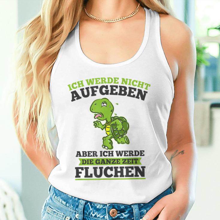 Ich Werde Nicht Abgeben Aber Sicken Tank Top