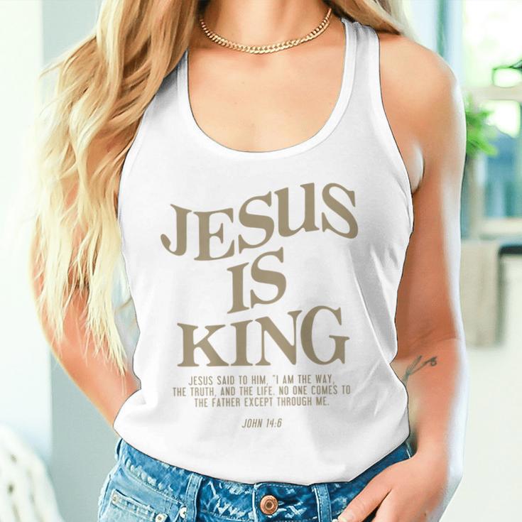 Jesus Is King Jesus John 14 Tank Top