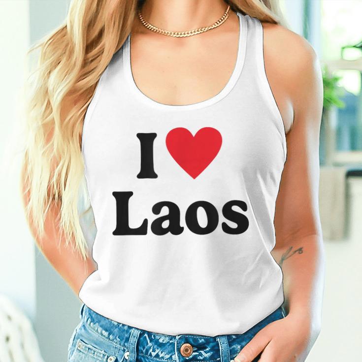 I Love Laos Tank Top