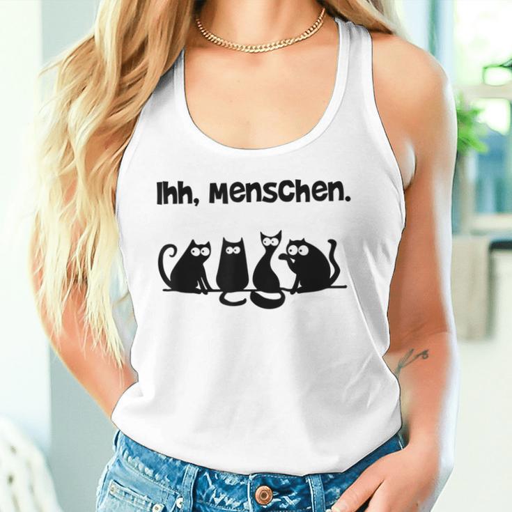 Her Menschen Cat Cat Motif Tank Top