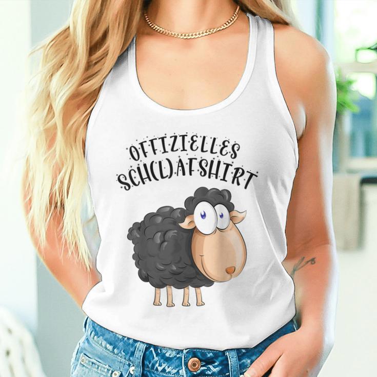 Official Sleep Schaf Pyjama Schlafanzug Nachthemd Tank Top