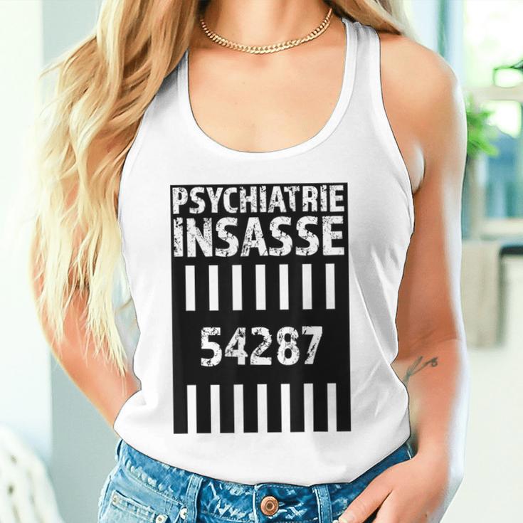 Psychiatrie Insasse 54287 Kostüm Knast Gefängnis Tank Top