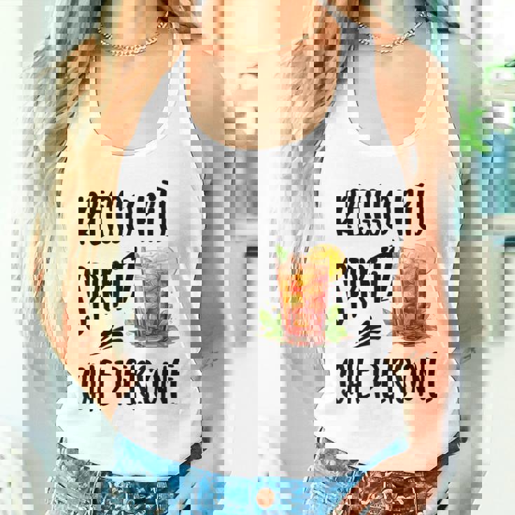 Reggo Più Spritz Che Persone Grafica Divertente Ironica Canotta