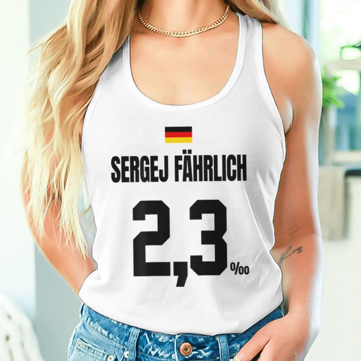 Sergej Fährlich Sauftrikot X Malle Party Trikot Deutschland Tank Top