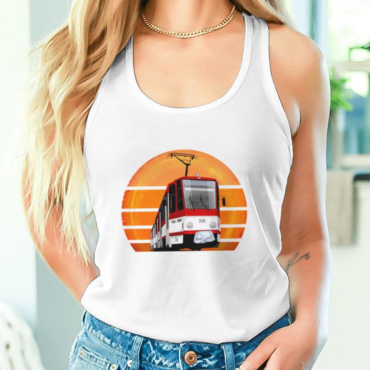 Straßenbahn Yoga Lustiges Strassenbahn Kt4d Straßenbahn Tank Top